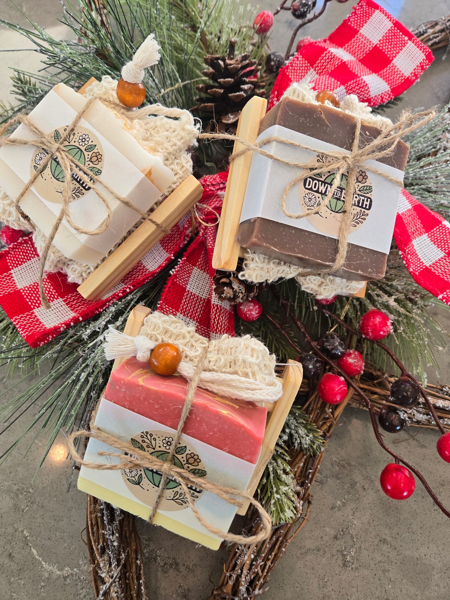 Soap, Saver Bag, & Soap Dish Gift Set