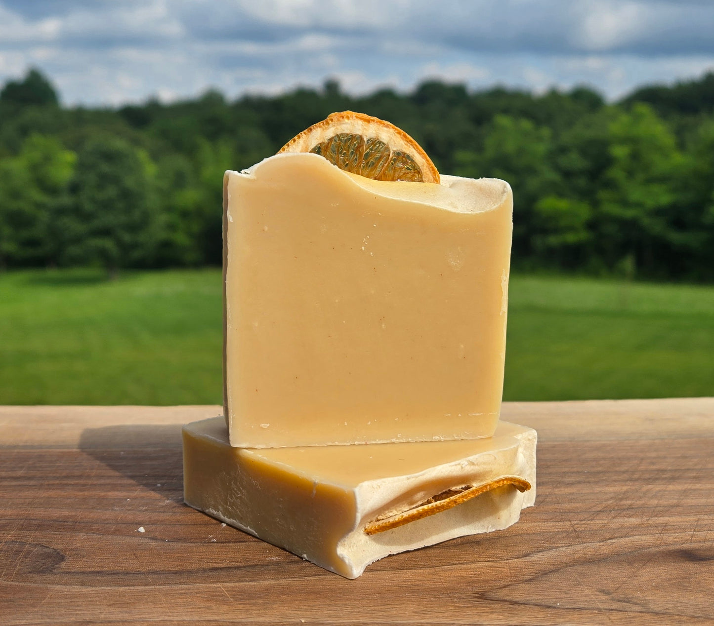 Orange Patchouli Goat's Milk Soap