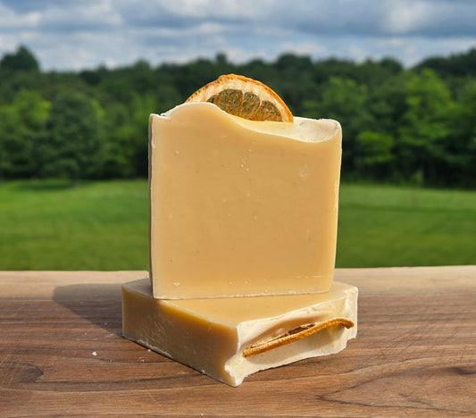 Orange Patchouli Goat's Milk Soap