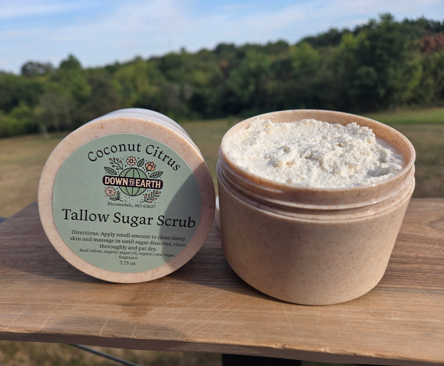 Tallow Sugar Scrub - Coconut Citrus