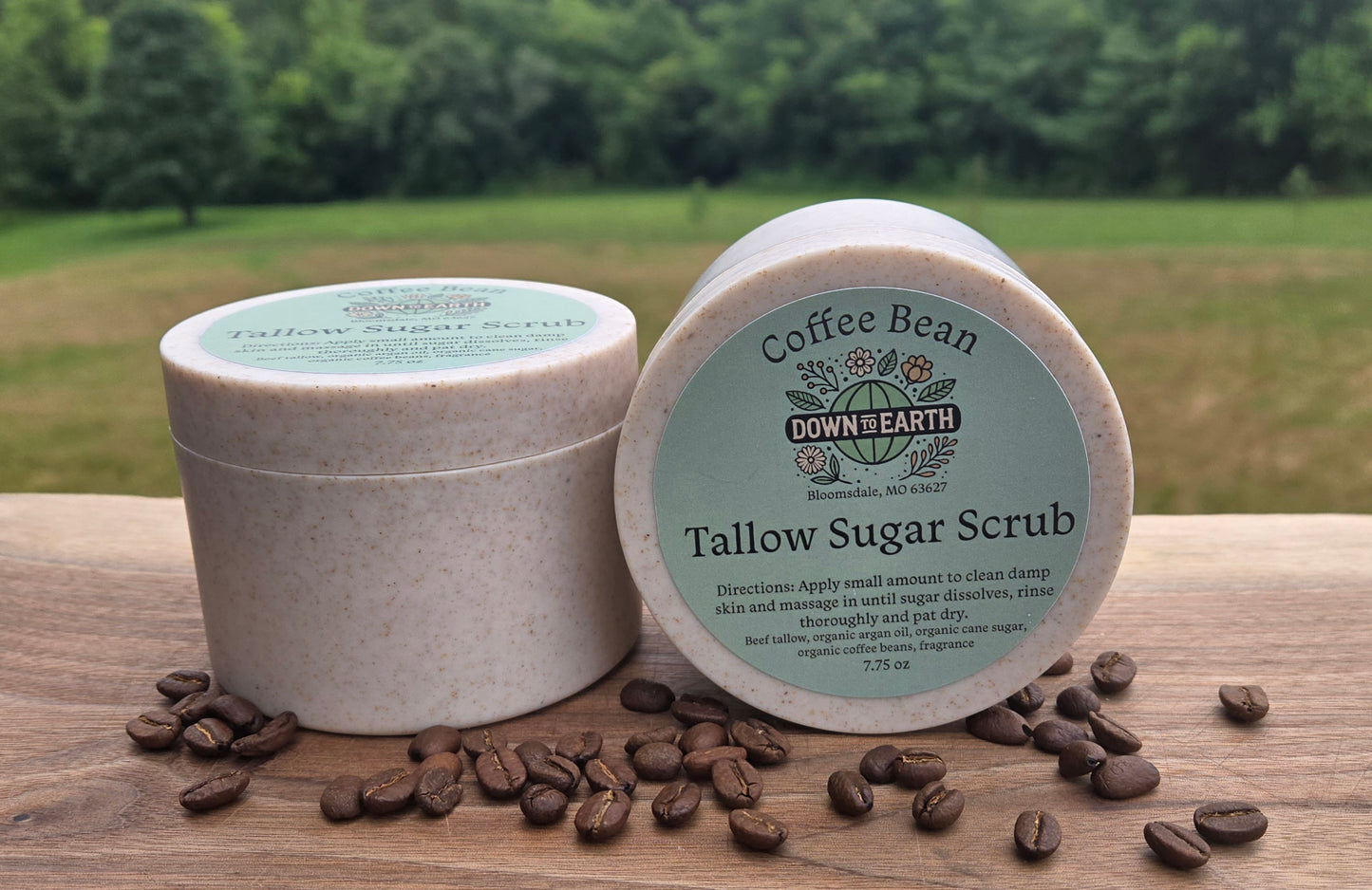 Tallow Sugar Scrub - Coffee Bean